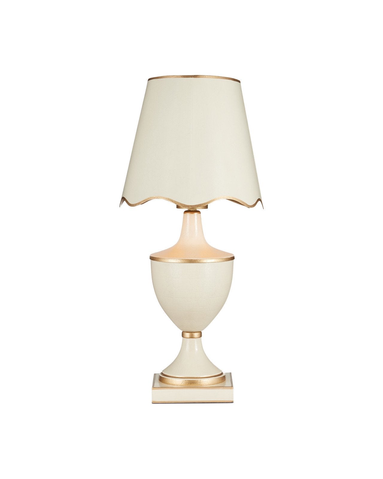 Currey & Company Travelogue Ivory Cordless Table Lamp