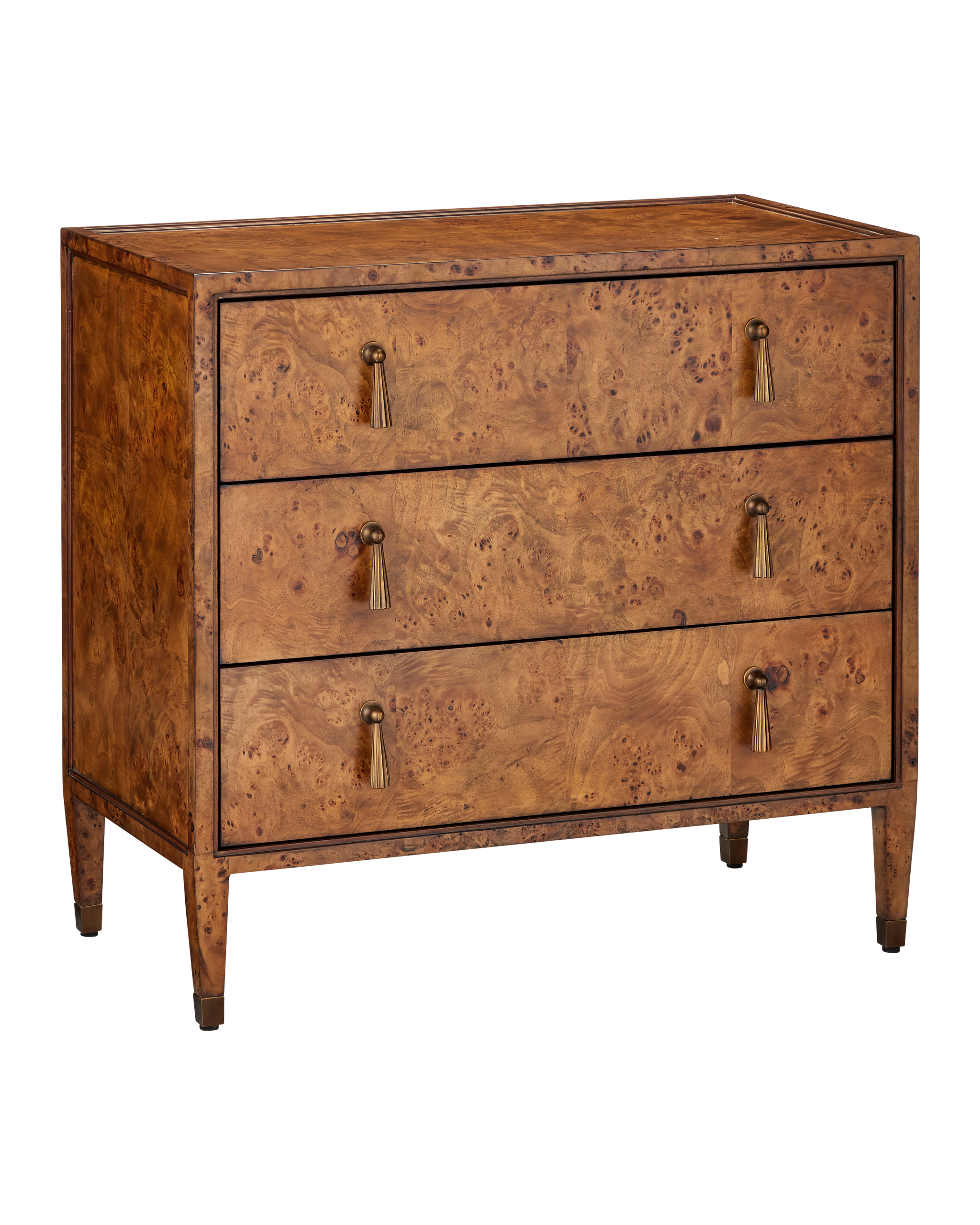 Currey & Company Evie Burl Chest