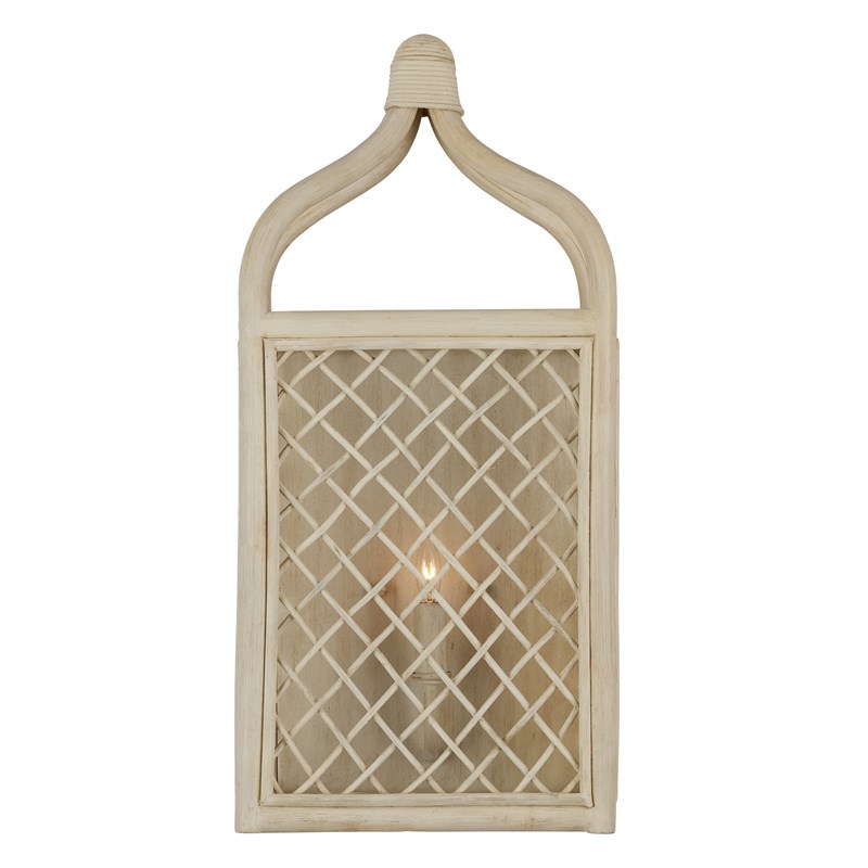 Currey And Company Wanstead Ivory Wall Sconce