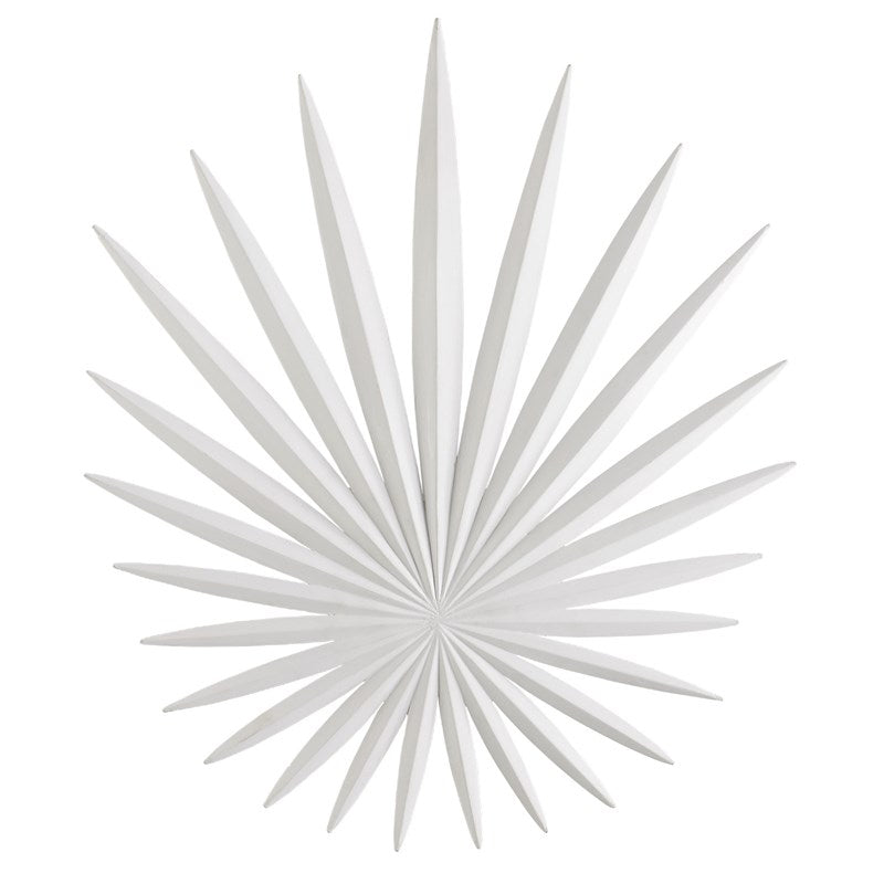 Currey And Company Bismarkia White Wall Sconce