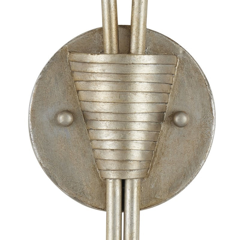 Currey And Company Paradiso Gold & Silver Wall Sconce, Right