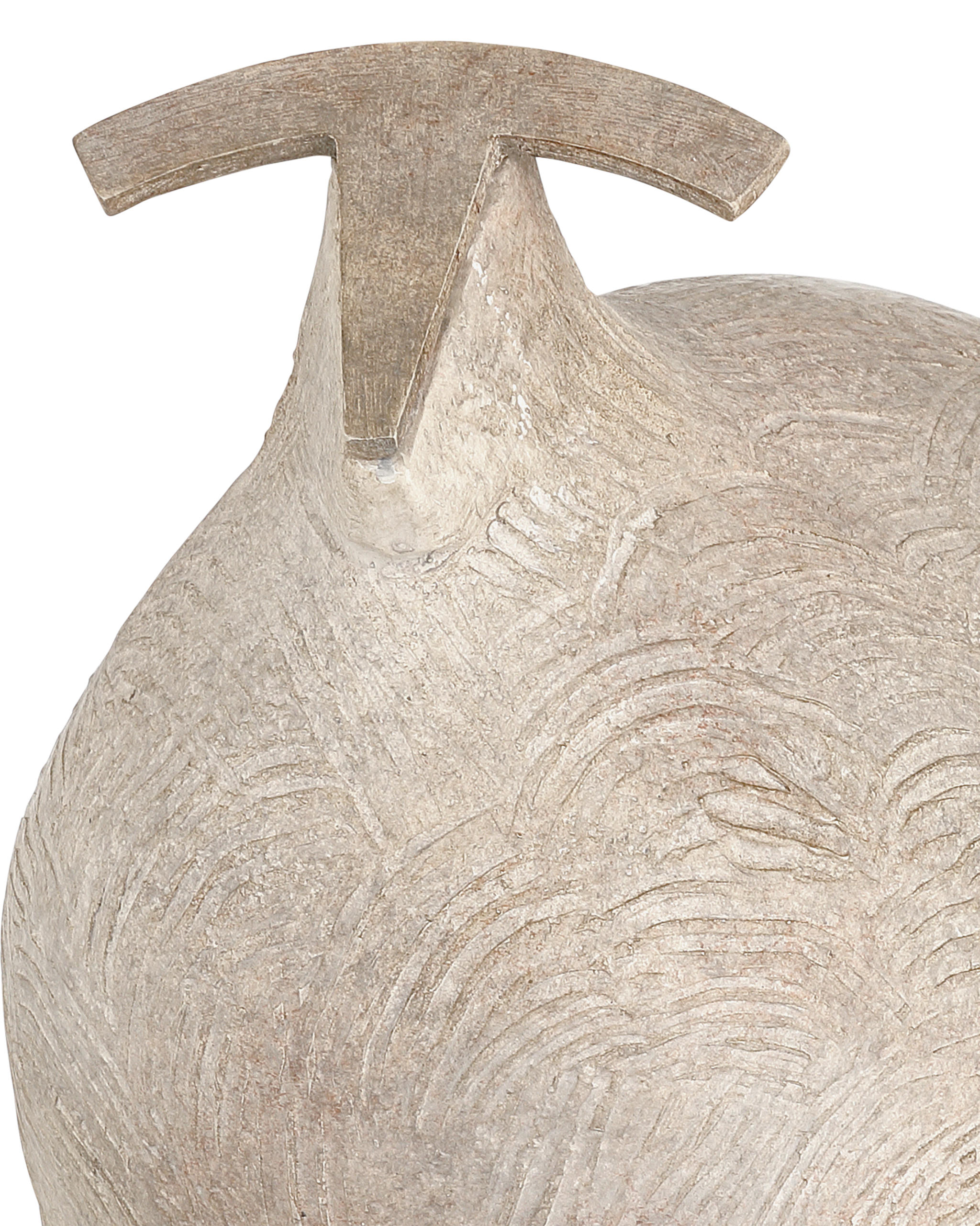 Currey And Company Ancient Ram Sculpture