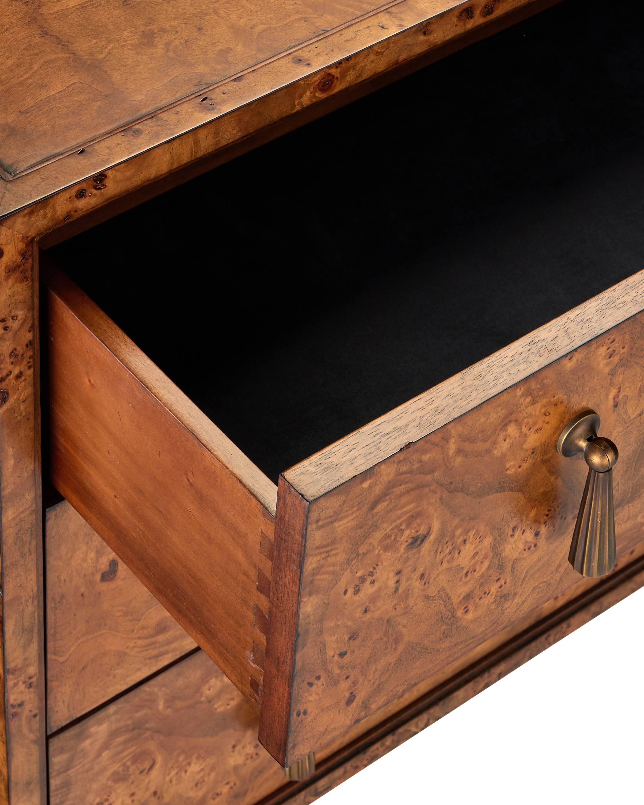 Currey & Company Evie Burl Chest