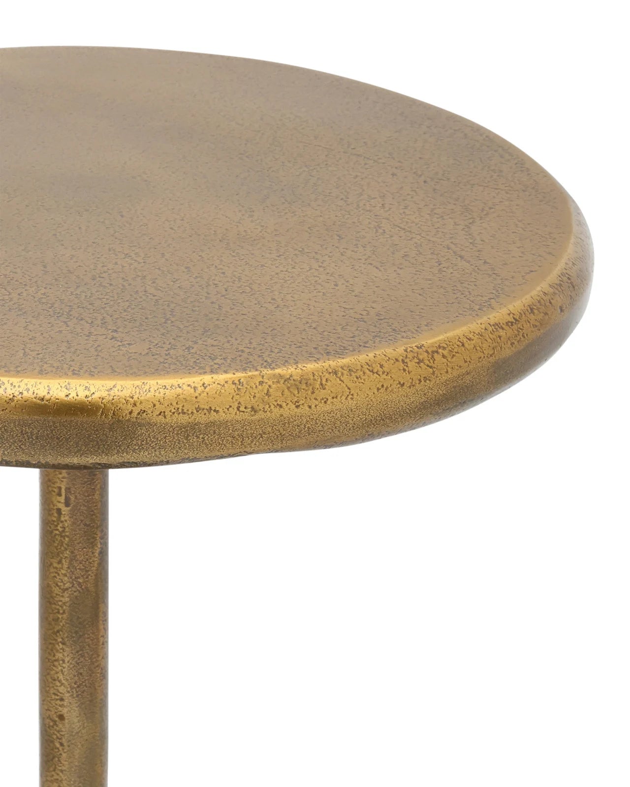 Currey & Company 24.5" Carillon Cast Aluminum Accent Table