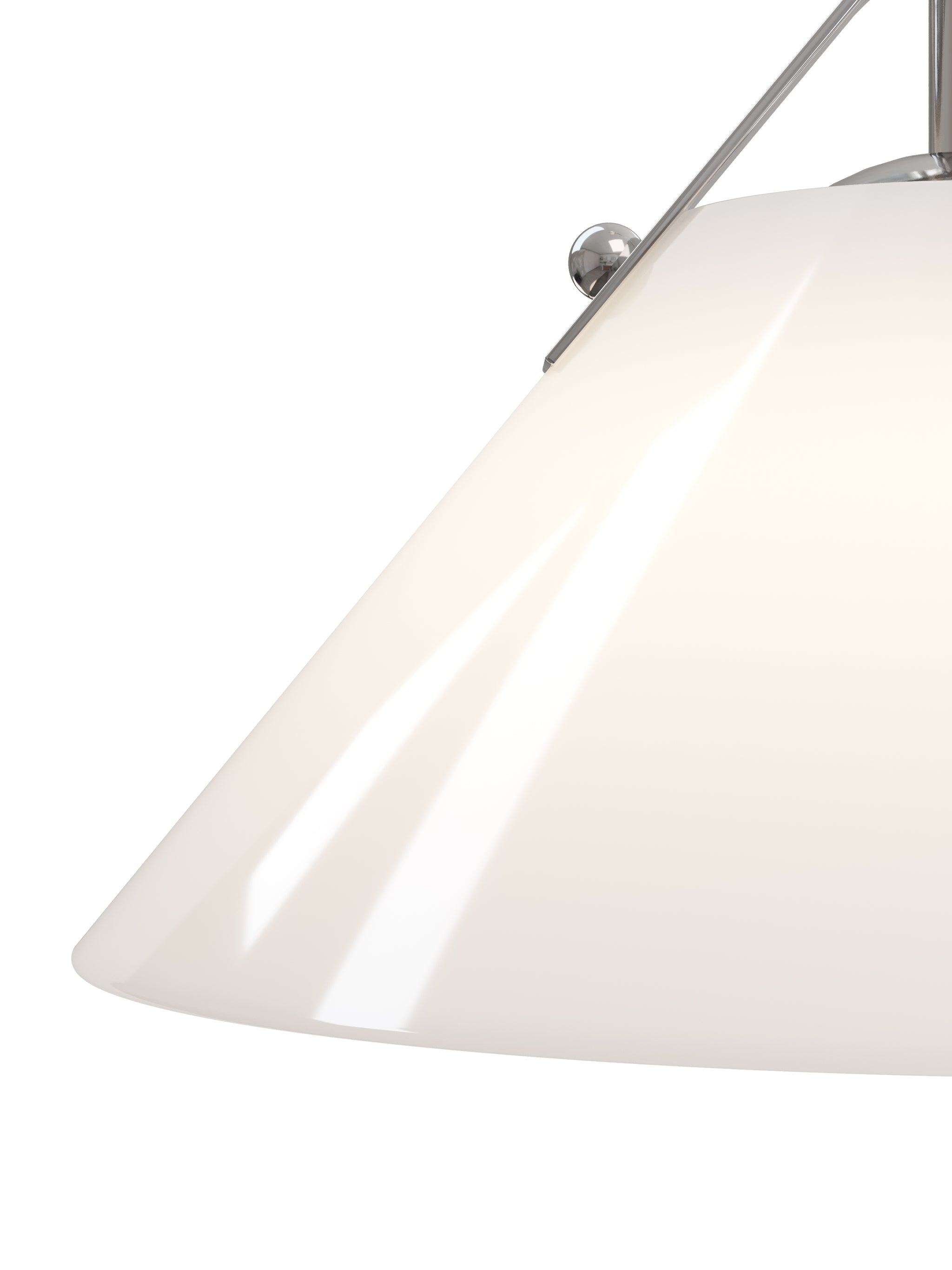 Currey & Company Bronwen Nickel Pendant