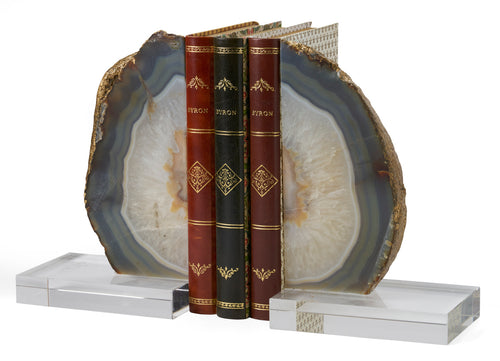 Chelsea House Geode Bookends (Pr)