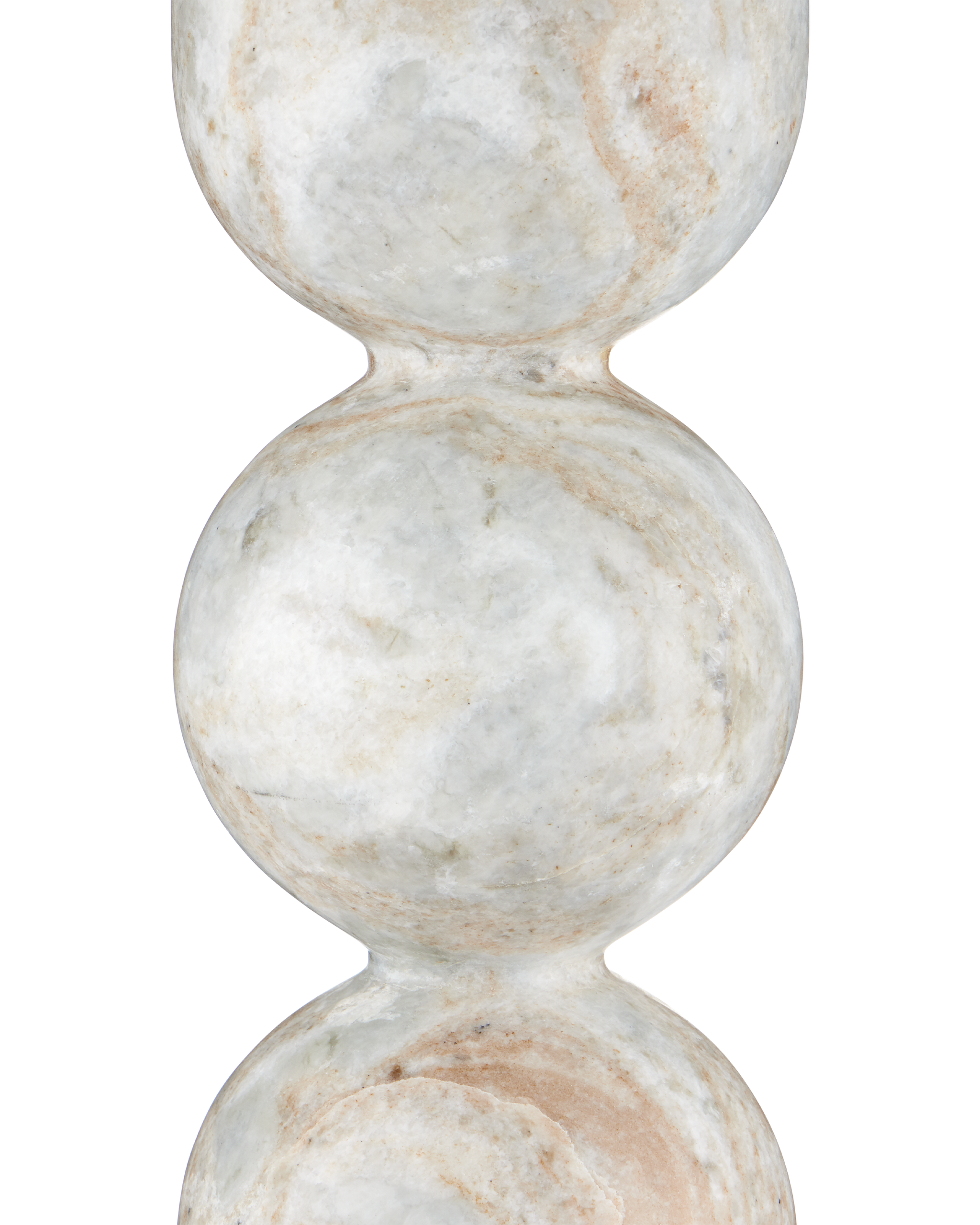 Currey & Company Turner Marble Accent Table
