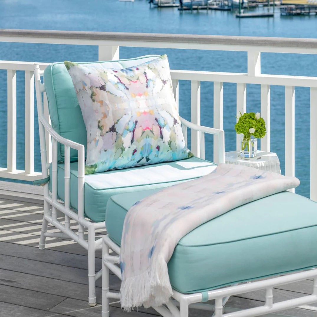 Laura Park Martini Olive Outdoor Pillow