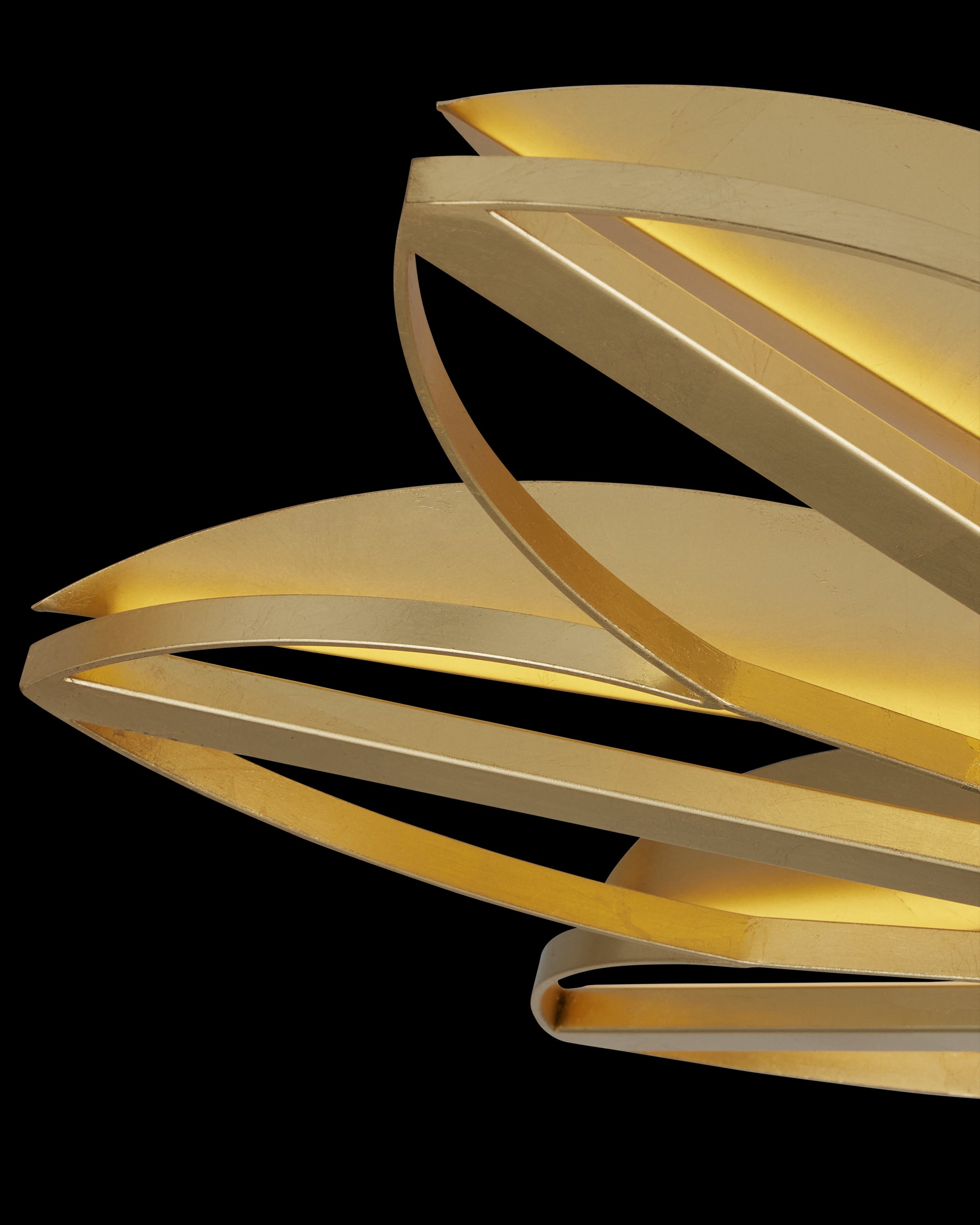 Currey & Company Stewart Semi Flush Mount