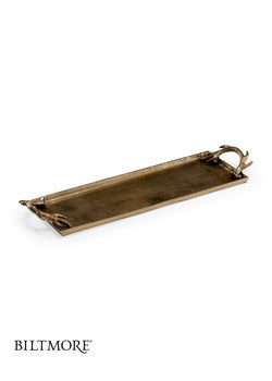 Wildwood Diana Rectangular Tray Brass