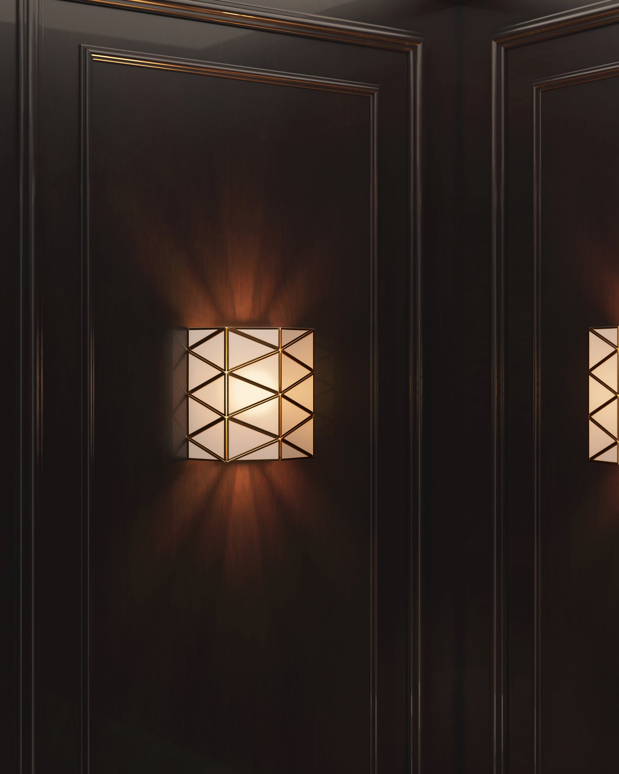 Currey & Company Polyhedron Wall Sconce