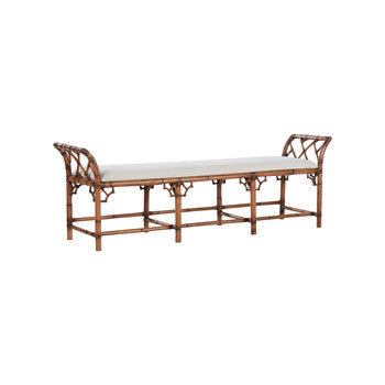 Chelsea House Chippendale Bamboo Regency Bench
