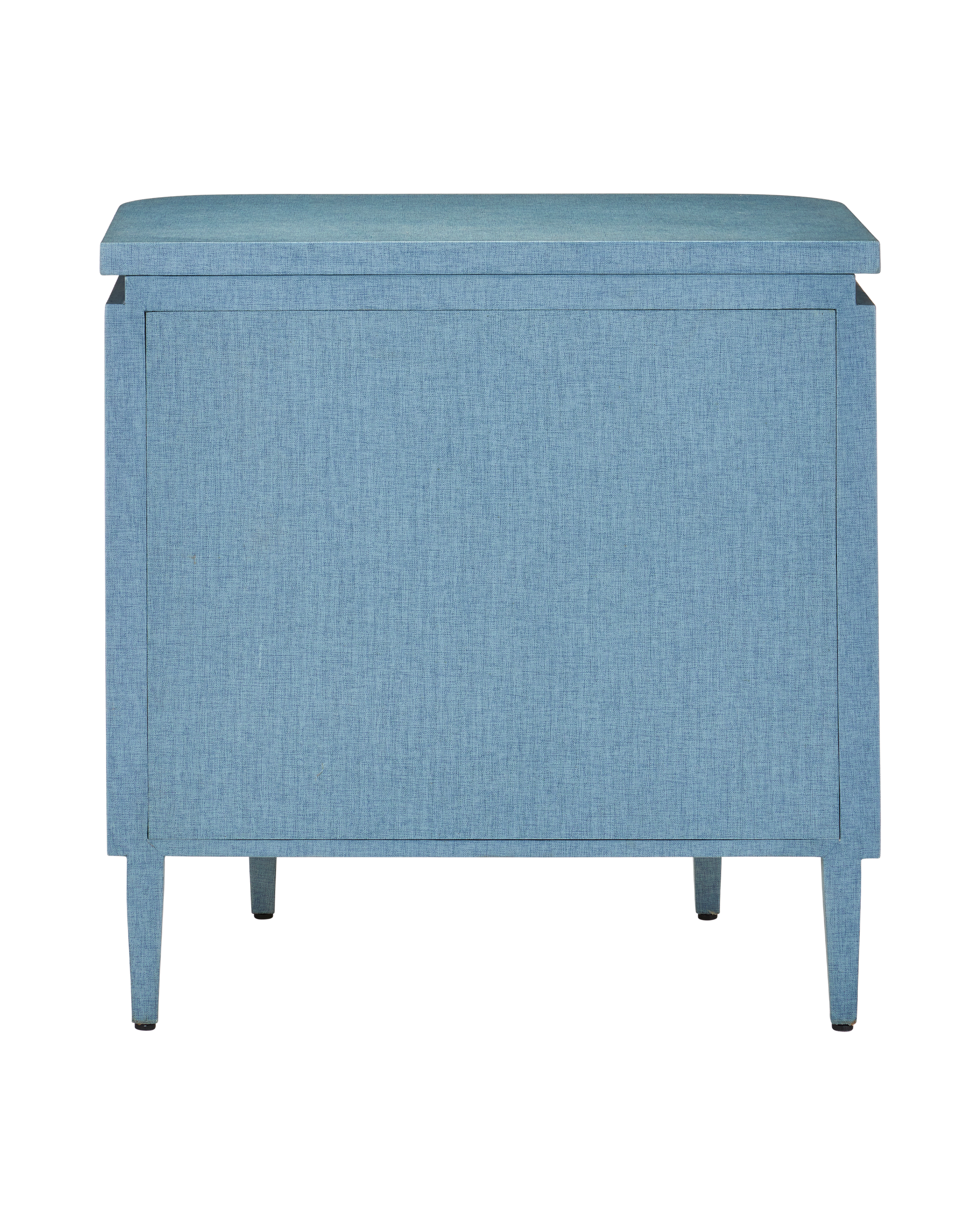 Currey & Company Briallen Blue Nightstand