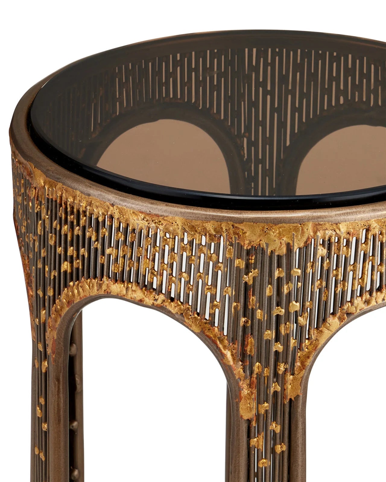 Currey & Company 22.25" Capella Metal Accent Table