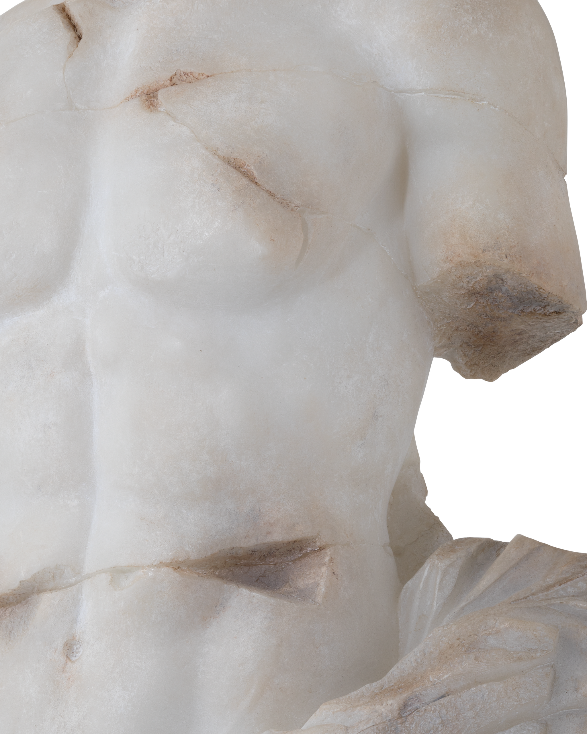 Currey & Company Delos Torso On Metal Stand