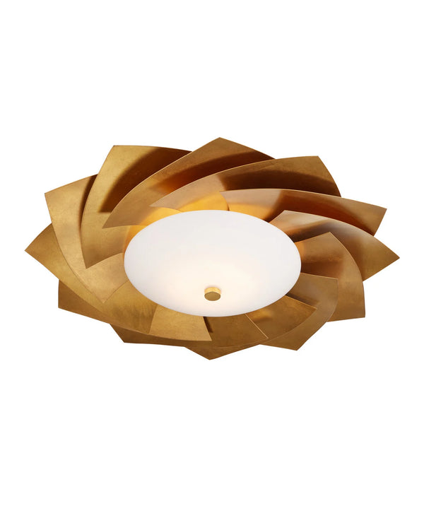 Currey & Company Asterisk 25.5" Flush Mount