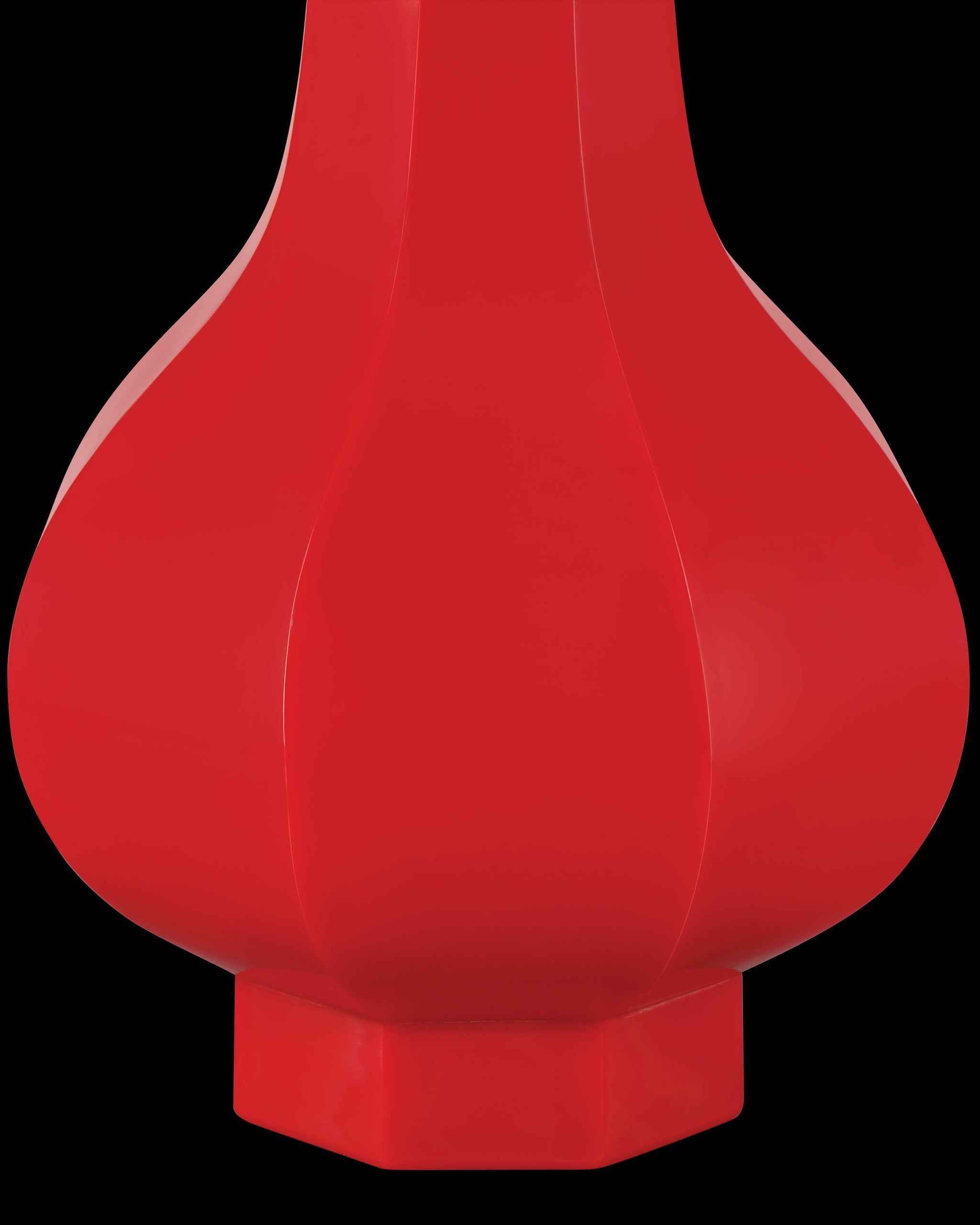 Currey & Company Bittersweet Peking Long Neck Vase