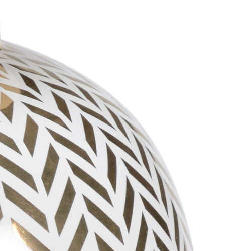 Chelsea House Herringbone Coverd Urn Gold