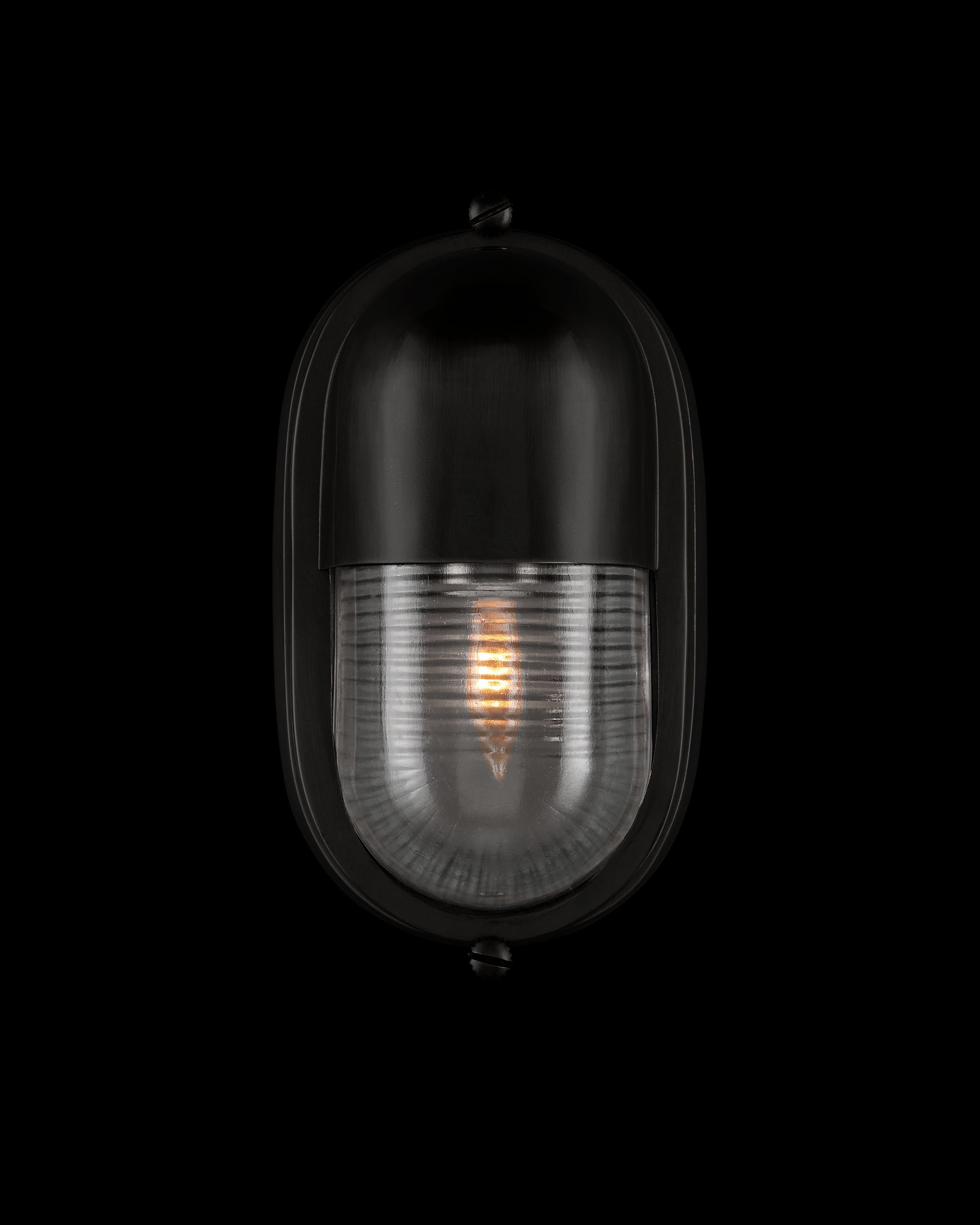 Currey & Company Maritime Black Outdoor Wall Sconce