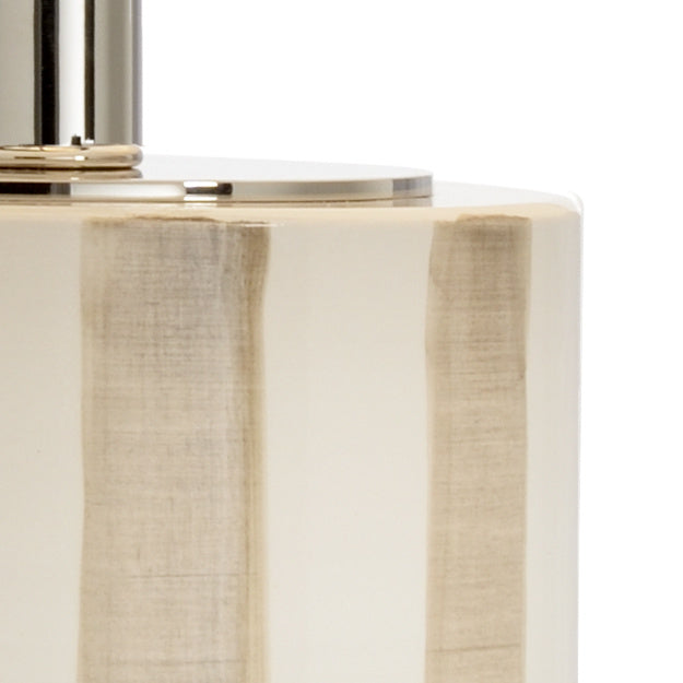 Wildwood Vietri Sailor Stripe Lamp Taupe