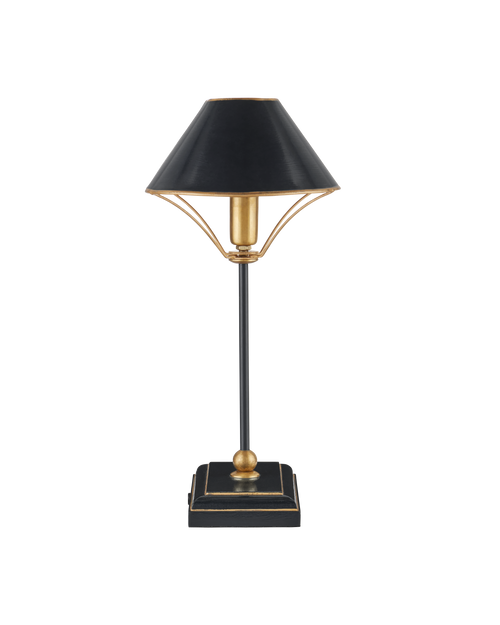 Currey & Company Daphne Black Table Lamp