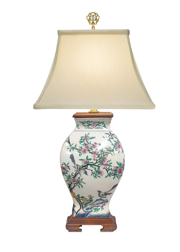 Wildwood Pom 'n Bird Lamp