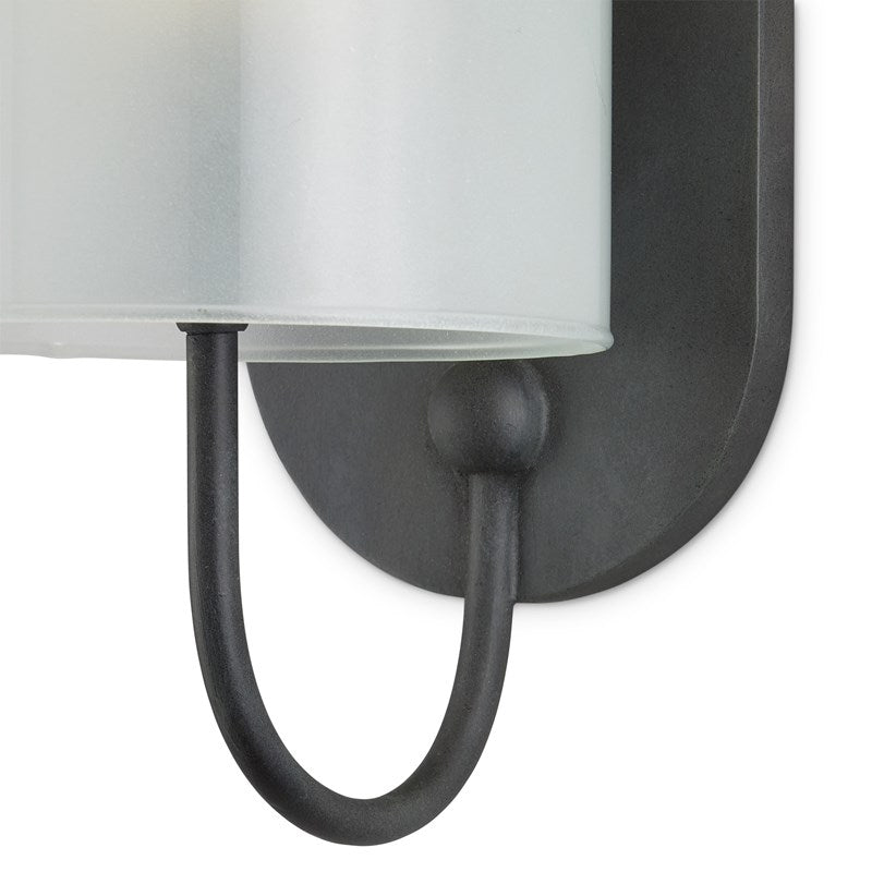 Currey And Company Glacier Bronze Wall Sconce