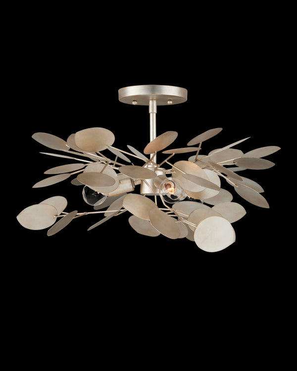 Currey & Company Lunaria Semi Flush Mount