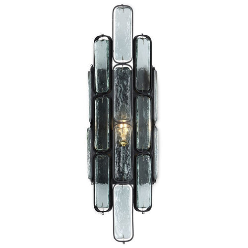 Currey And Company Centurion Recycled Glass Wall Sconce