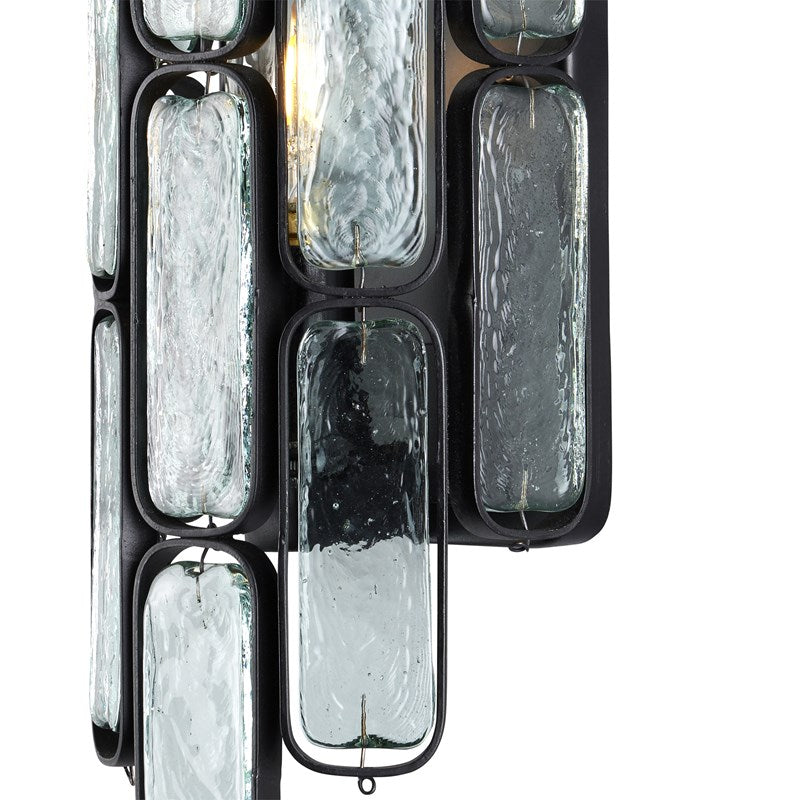 Currey And Company Centurion Recycled Glass Wall Sconce