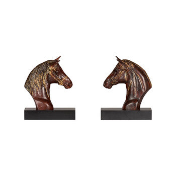 Wildwood Horse Bookends (Pr)