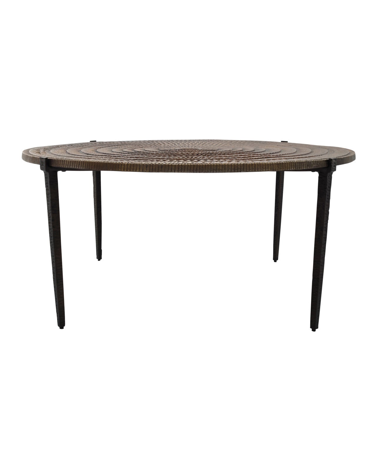 Currey & Company 16.25" Unity Cast Aluminum Cocktail Table