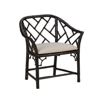 Chelsea House Chippendale Bamboo Arm Chair
