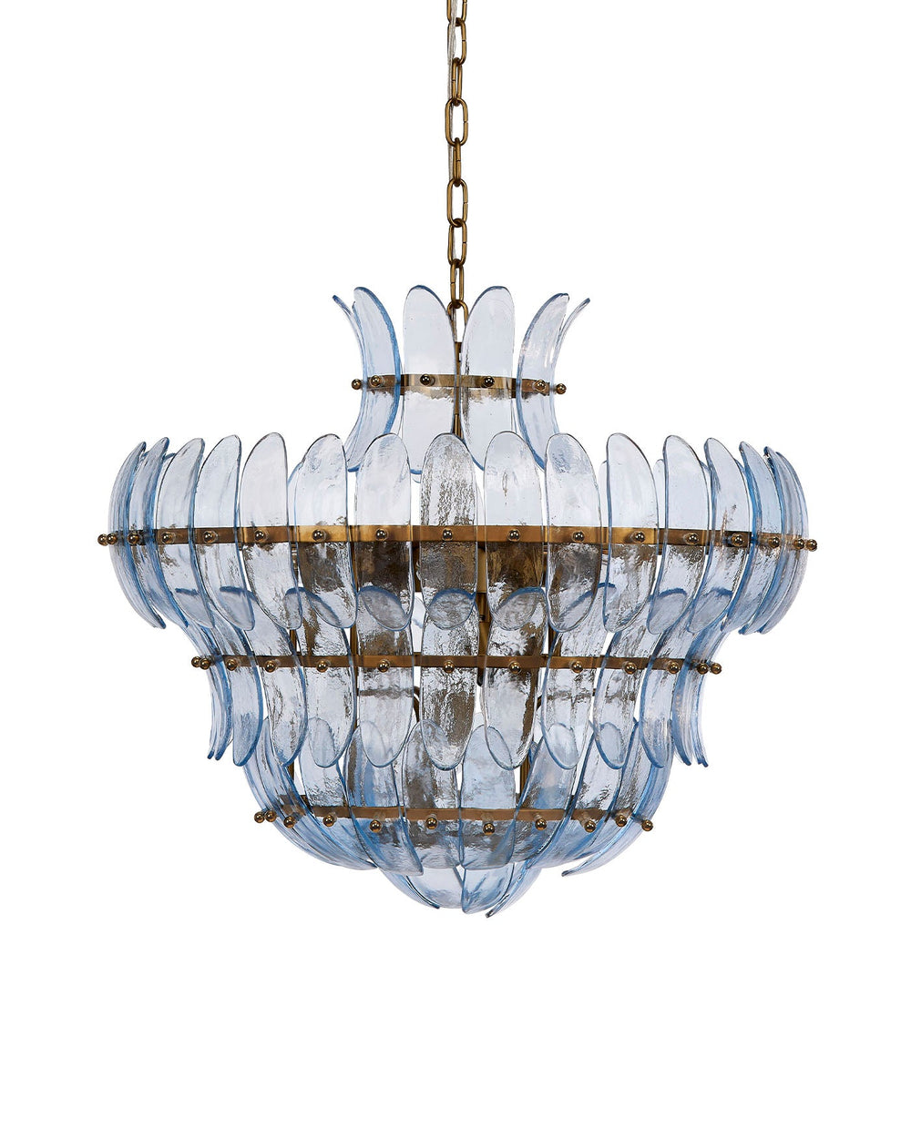 Jamie Young Arcade 10 Light Blown Glass Chandelier