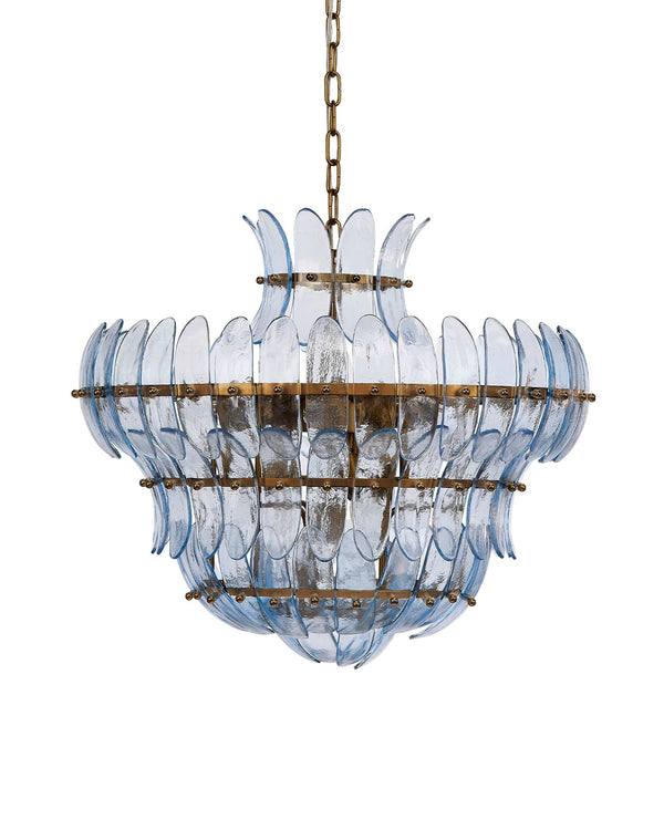 Jamie Young Arcade 10 Light Blown Glass Chandelier
