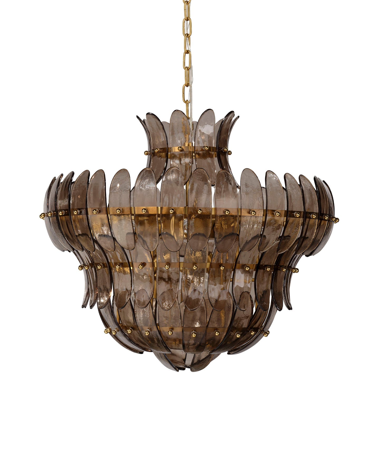 Jamie Young Arcade 10 Light Blown Glass Chandelier
