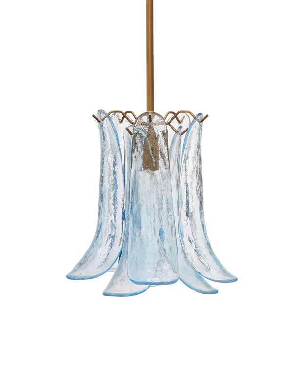 Jamie Young Cala 1 Light Blown Glass Pendant