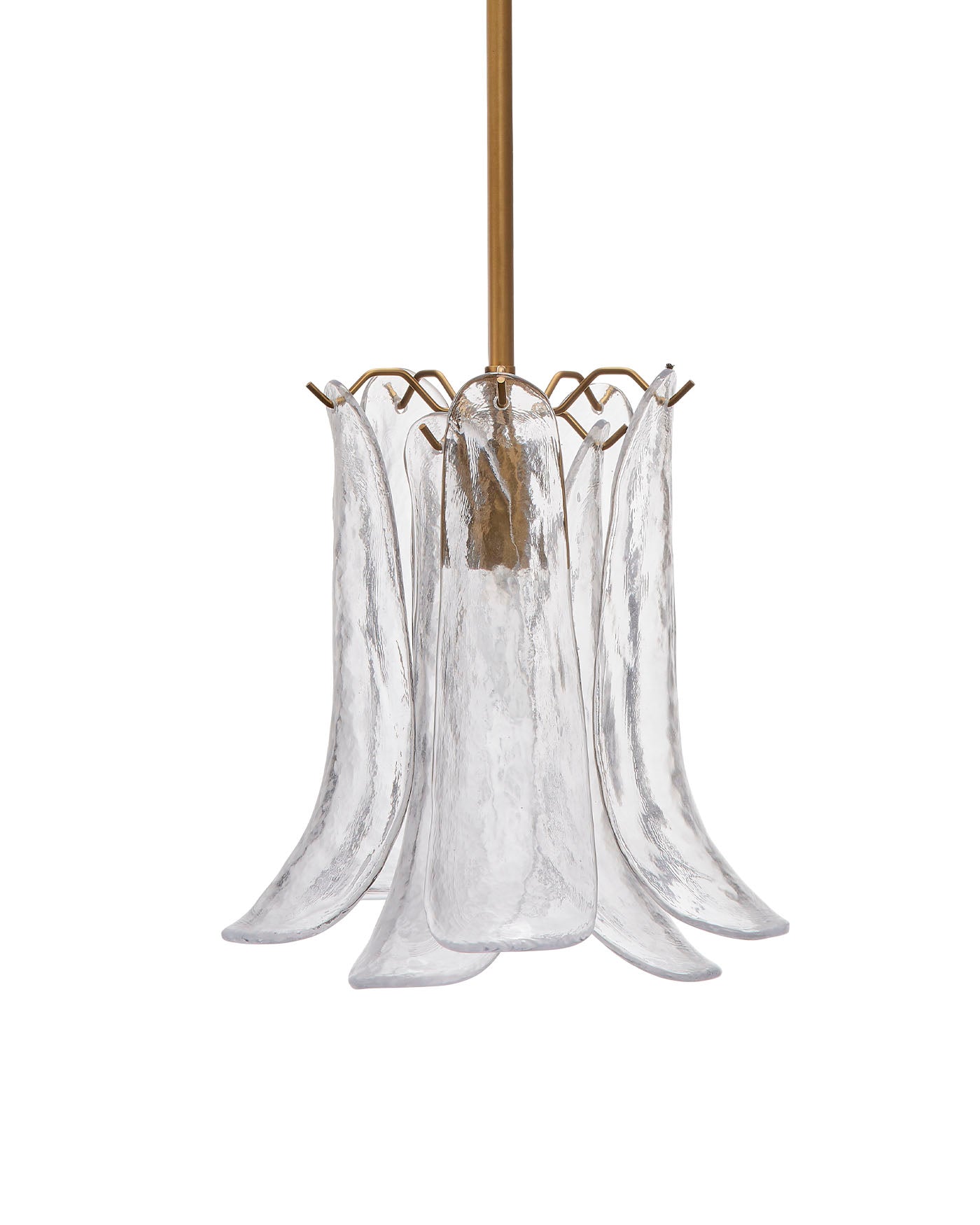 Jamie Young Cala 1 Light Blown Glass Pendant