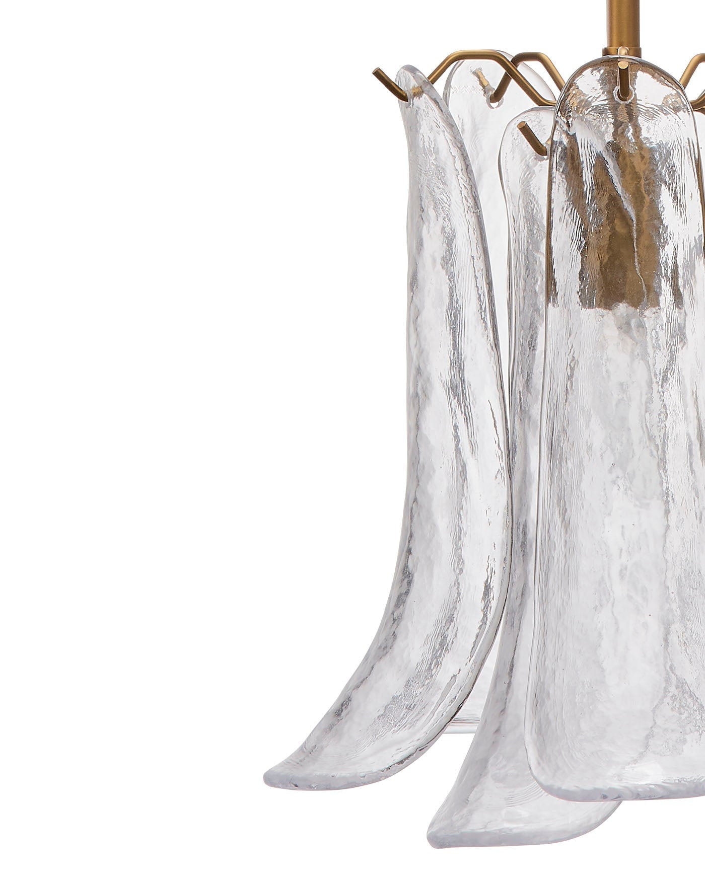 Jamie Young Cala 1 Light Blown Glass Pendant