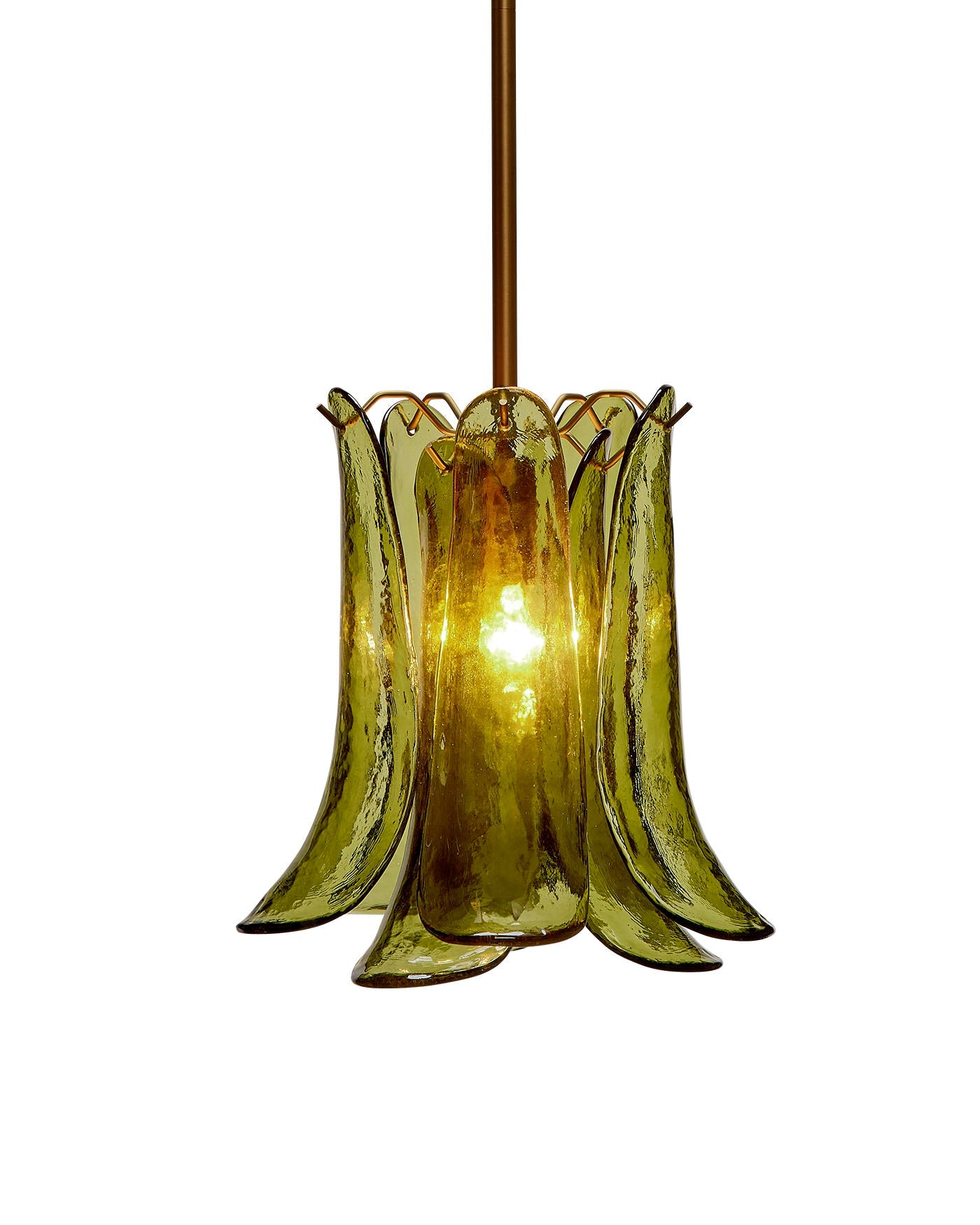 Jamie Young Cala 1 Light Blown Glass Pendant