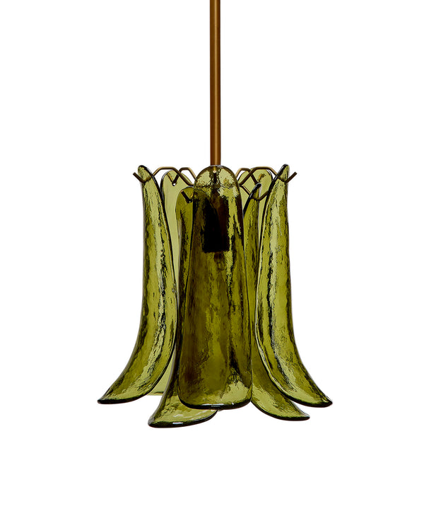 Jamie Young Cala 1 Light Blown Glass Pendant