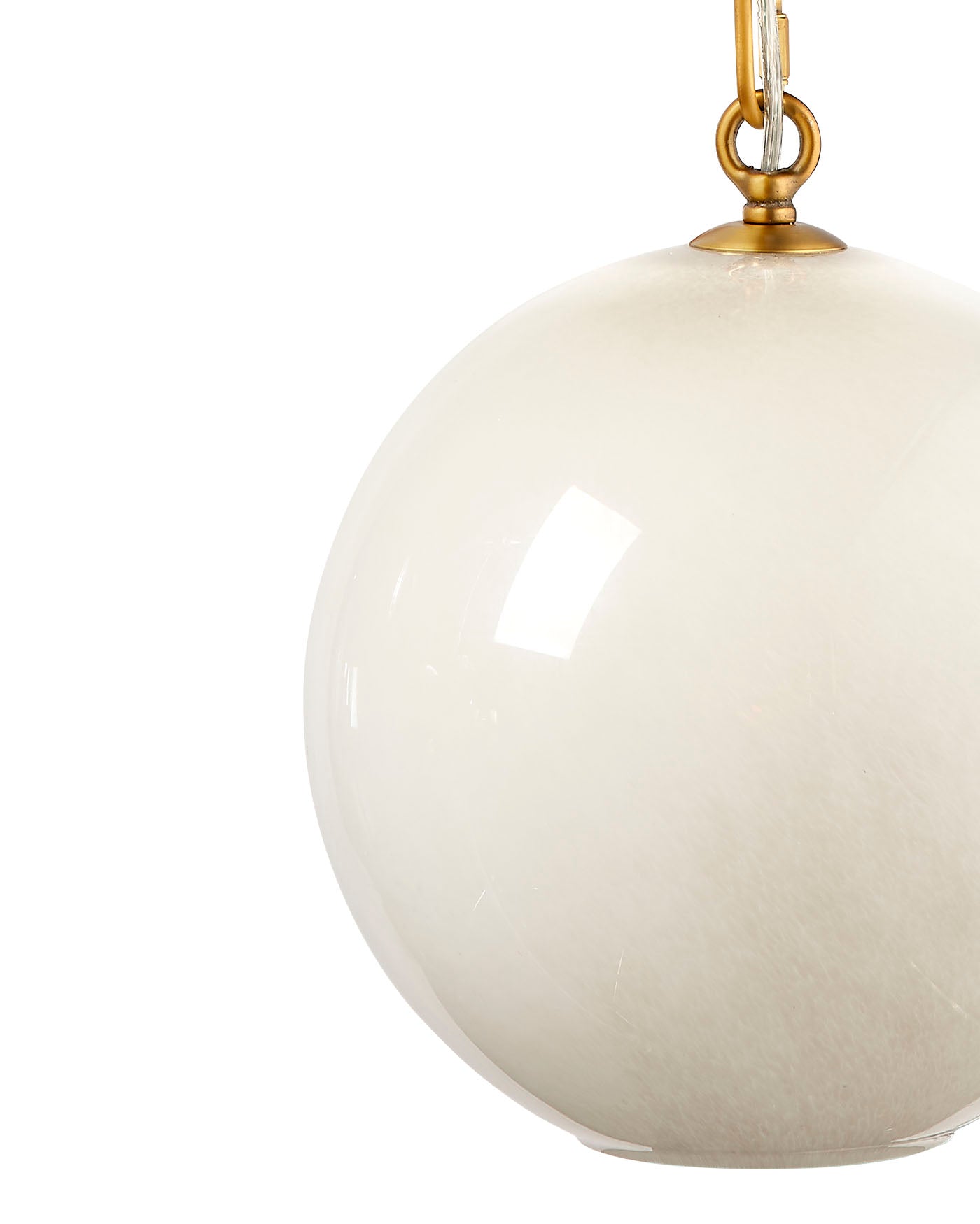 Jamie Young Camber 1 Light Glass Pendant