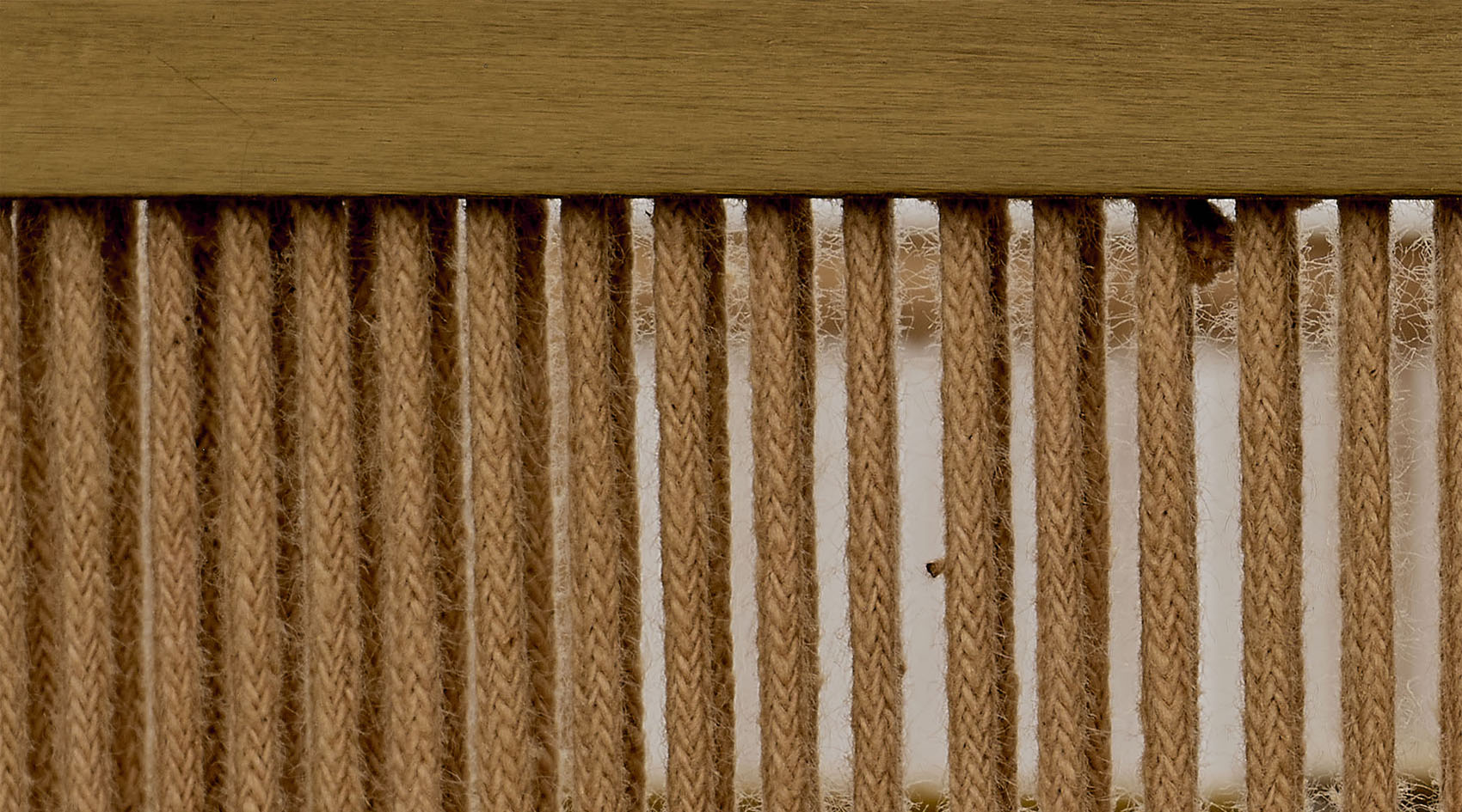 Jamie Young Dimension 1 Light Iron And Cotton Chandelier