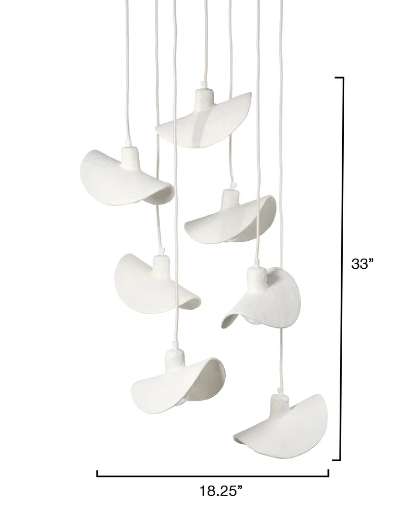 Jamie Young Slope 7 Light Chandelier