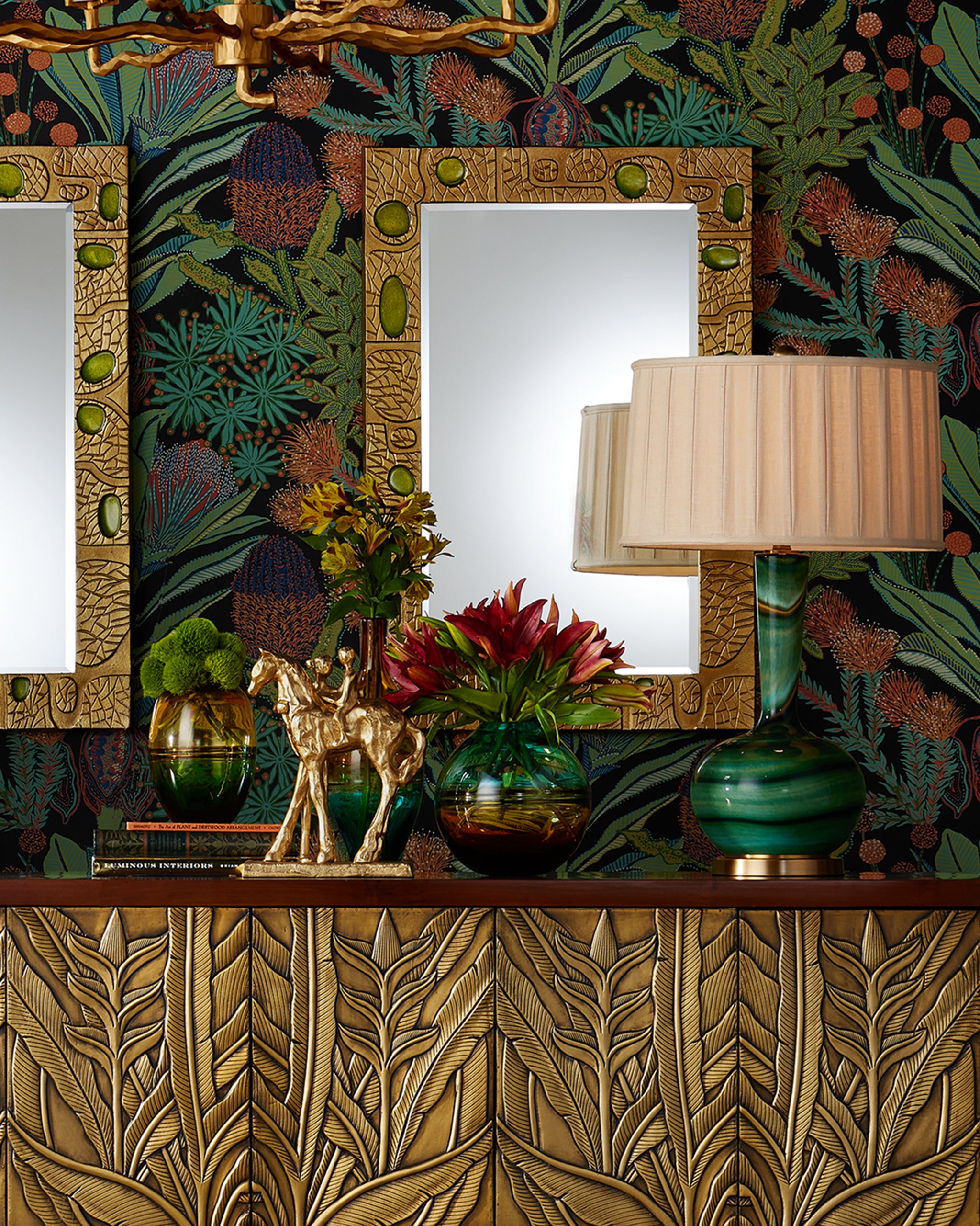 Currey & Company Dujardin Equestrian Sculpture