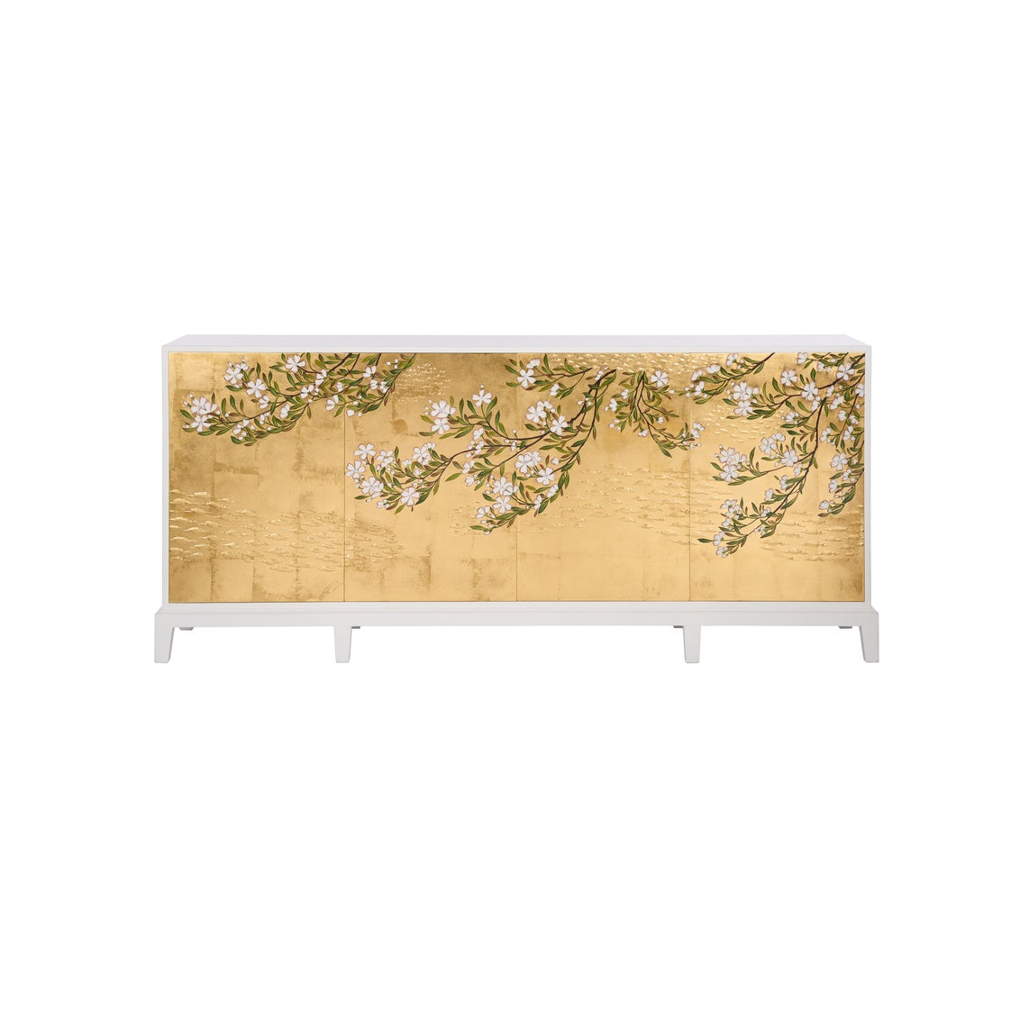 Chelsea House Kyoto Cabinet - White Wood