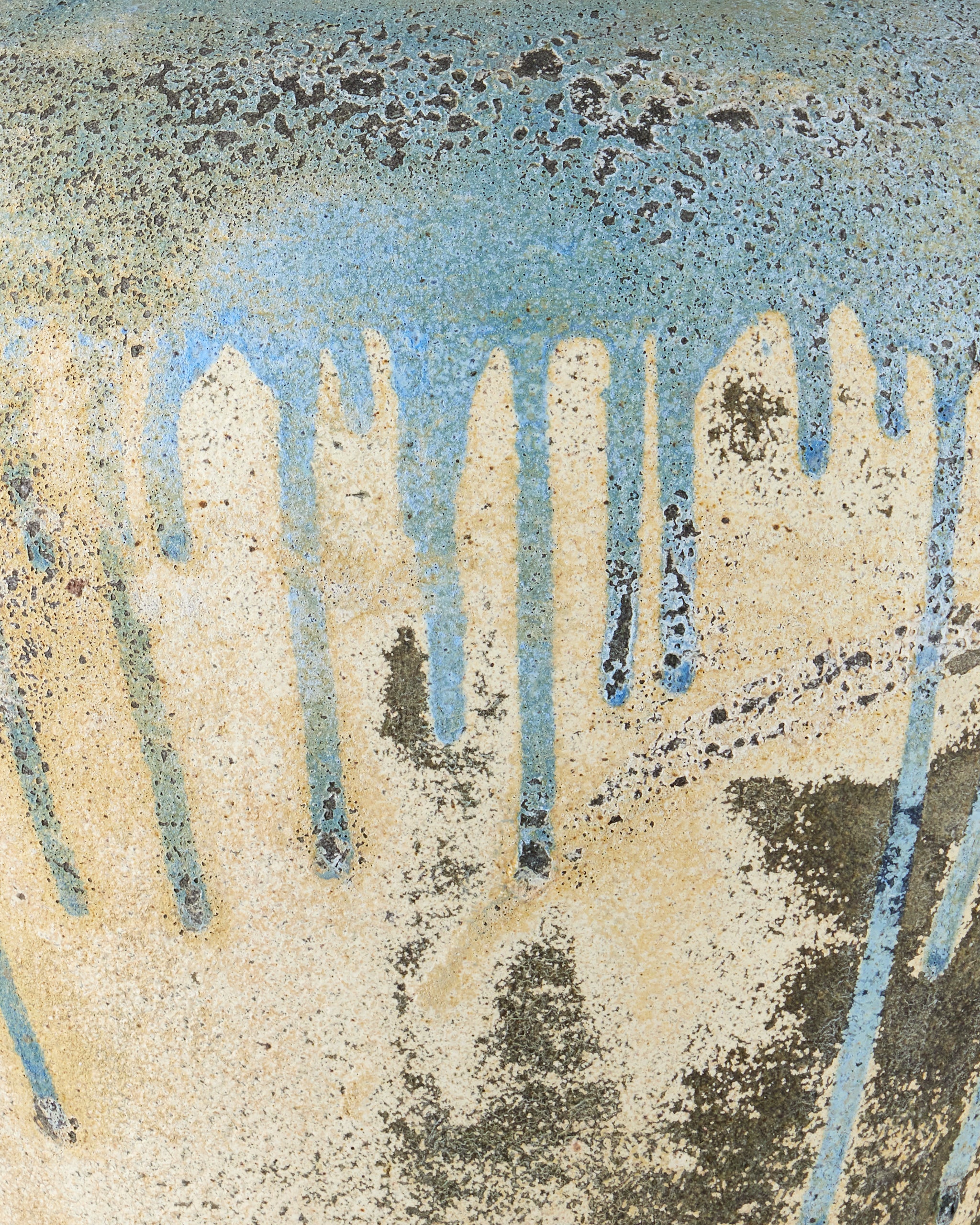 Currey & Company Catania Antique Blue Drip Table Lamp