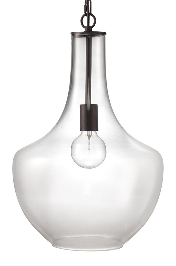 Sutton Pendant In Clear Glass