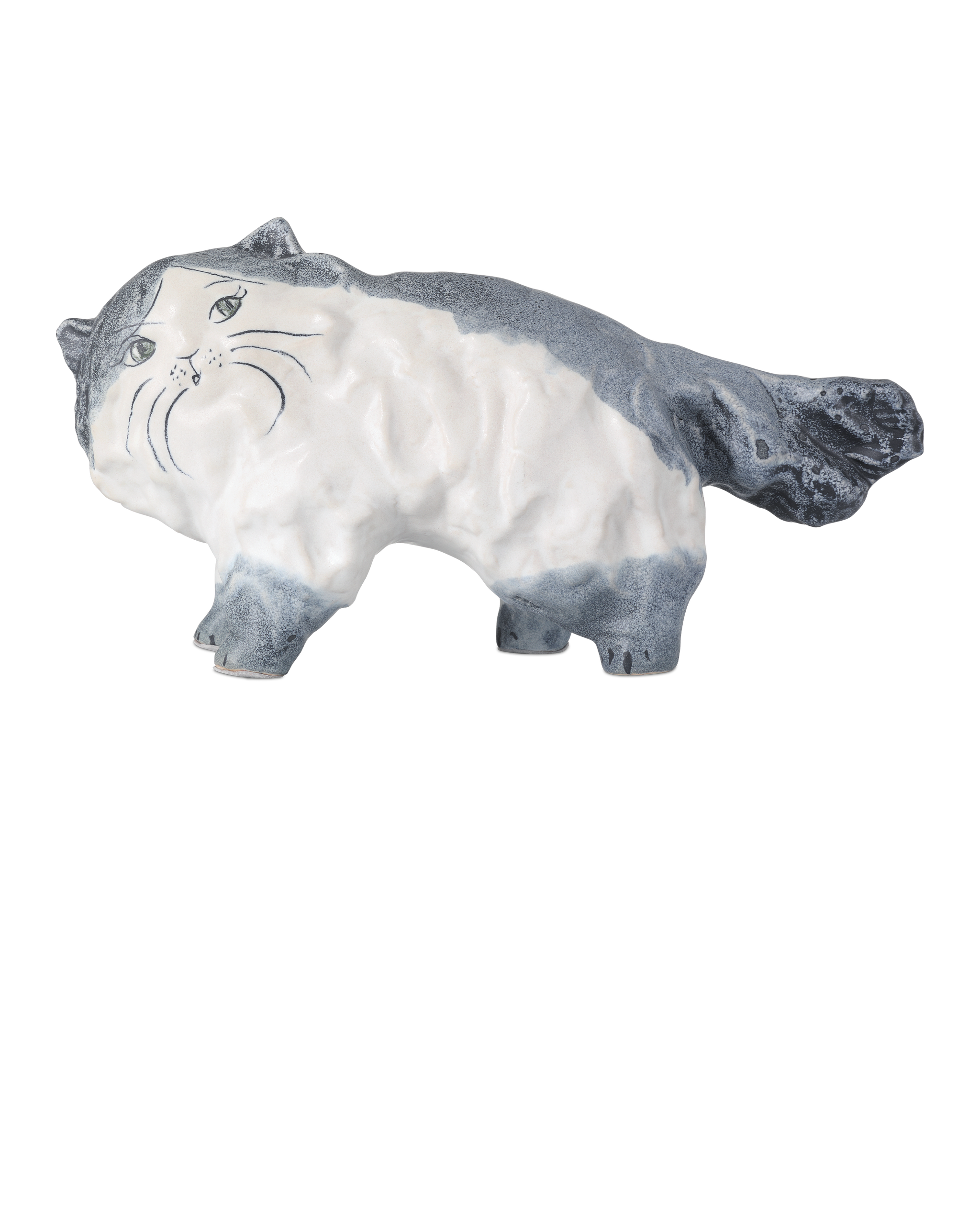 Currey & Company Siamese Cat Object