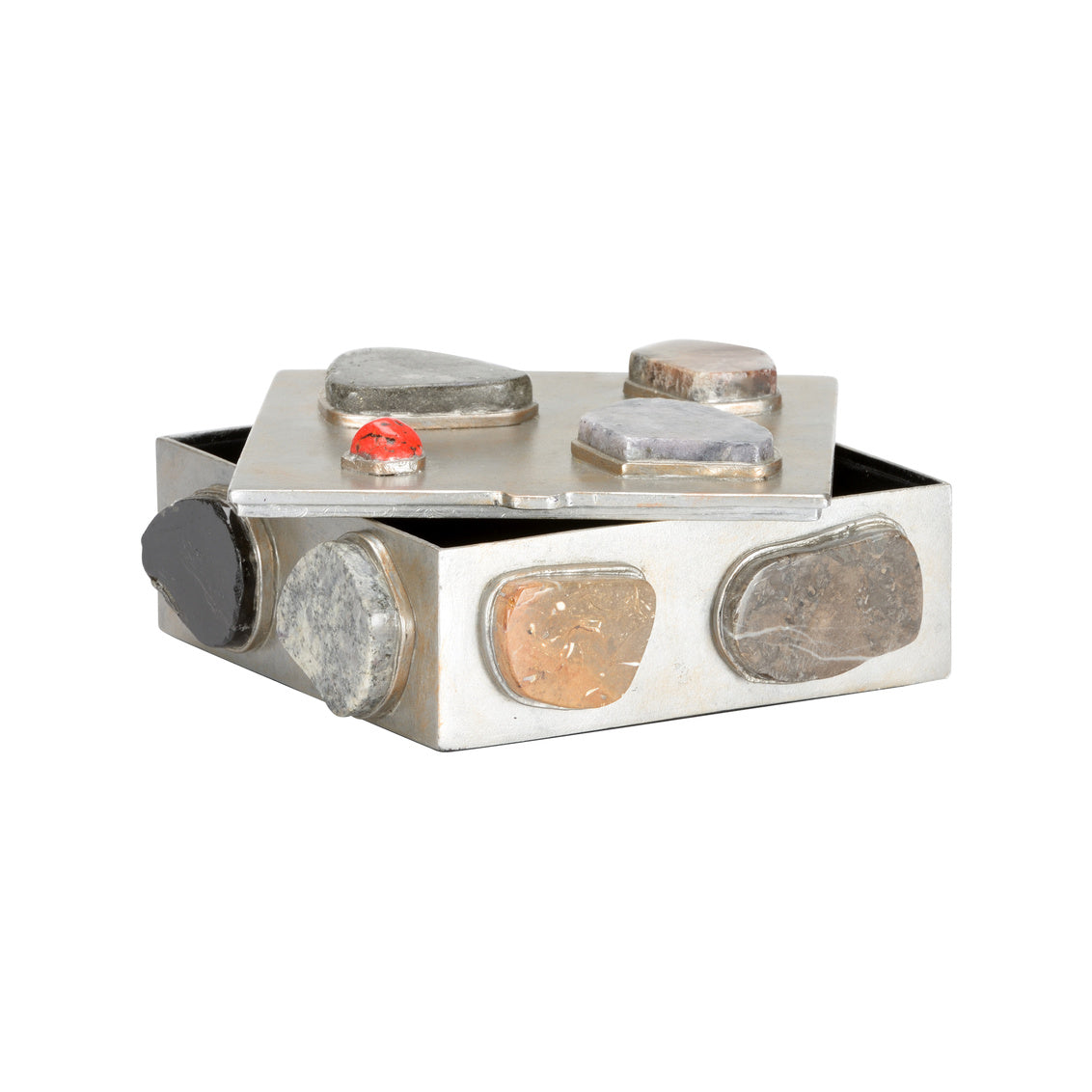 Chelsea House Caribbean Gold Jewelry Box Square (Sm)